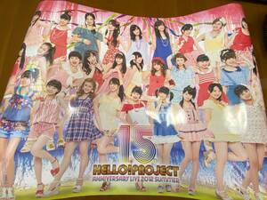 新品 ハロープロジェクト　HELLO!PROJECT 15th ANNIVERSARY LIVE 2012 SUMMER ポスター