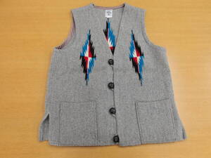 希少！ ORTEGA’S CHIMAYO VEST LONG オルテガ チマヨ ベスト ロング ポケット付き GRAY SIZE 40 