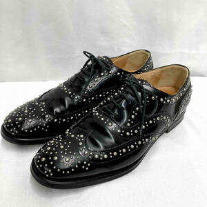 church’s ／チャーチ／ドレスシューズ/スタッズ付き/BUWOOD MET バーウッドメット／size 38 1/2 ／24.5cm ／レディース