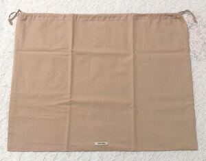 ミュウミュウ「miu miu」バッグ保存袋 (2840) 正規品 付属品 内袋 布袋 巾着袋 布製 ピンク系 48×38cm バッグ用