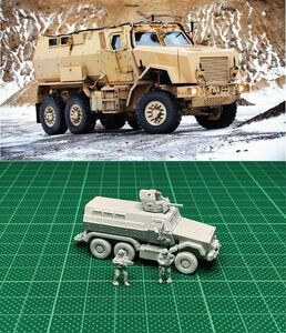 1/144 レジンキット USA Caiman MRAP /w two Marine figures