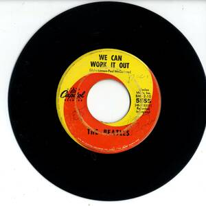 Beatles 「We Can Work It Out/ Day Tripper」 米国CAPITOL盤EPレコード 