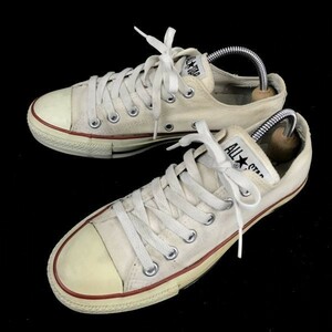 CONVERSE/コンバース★オールスター/ローカットスニーカー【レディース24.5/白】◆D-99