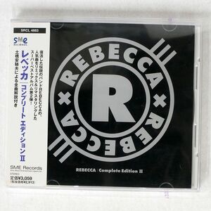 レベッカ/コンプリート エディション2/ソニー SRCL4883 CD □