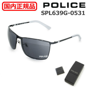 【国内正規品】POLICE （ポリス） サングラス SPL639G-0531 メンズ UVカット