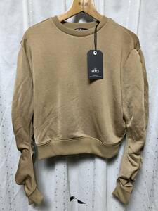 B品 LEVI’S made&crafted RIPTIDE SWEATSHIRT S 定価15,400円 リーバイス スウェット トレーナー XS レディース LMC シャーリング