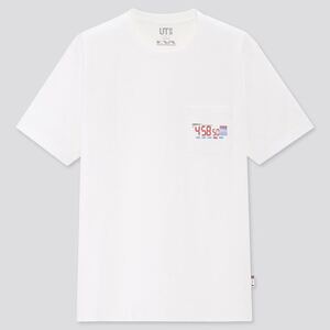 新品 XLサイズ エヴァンゲリオン ユニクロ UNIQLO UT コラボ Tシャツ 半袖 タグ付き ホワイト