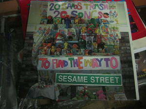 V.A / 20 BANDS TRASH 20 SONGS : TO FIND THE WAY TO SESAME STREET U.S.LP 