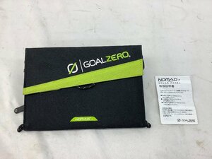 GOALZERO ソーラーパネル/ノマド7/ポータブル/発電機 動作確認済み 中古品 ACB