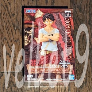 ルフィ：『ONE PIECE FILM RED』DXF THE GRANDLINE MEN vol.6／バンプレスト 劇場版ワンピース フィギュア モンキー・Ｄ・ルフィ