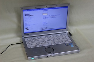 ジャンク品ノートパソコン Panasonic Let