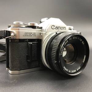 ☆現状品☆Canon AE-1 ボディ＋Canon FD 50mm F1.8 S.C. レンズセット