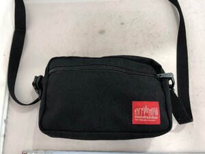 【MANHATTAN　PORTAGE】マンハッタンポーテージ　ショルダーバッグ　ブラック　ナイロン　SY02-FYI