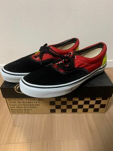 VANS ERA V95MSB レッド ブラック サイズ10H 反射材 リフレクター付き