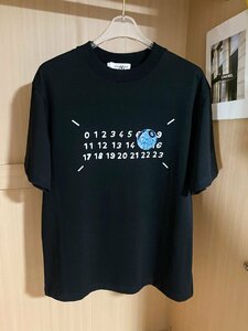 送料無料 Maison Margiela マルタンマルジェラ メンズ　Tシャツ　半袖　文字　ロゴ　M-XXL　サイズ選択可能　MM6　4692