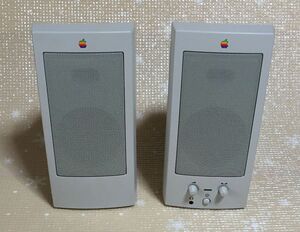 Apple Design Powered Speakers ジャンク扱い M6802 アップルデザイン　パワード　スピーカー　