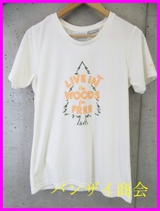 【送料300円可】4280s1◆美品◆吸汗速乾◆Columbia コロンビア 半袖ドライTシャツ L/カットソー/アウトドアジャケット/マウンテンパーカー