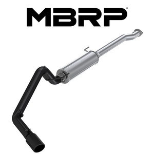 MBRP 2016-2023 トヨタ タコマ 3.5L V6 CAT-BACK エキゾースト ブラックTip 正規品