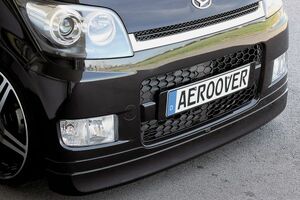 ＃L175S/L185S ダイハツ ムーヴカスタム前期用　AEROOVER　ユーロプレートベース新品（要在庫/納期確認/電話番号）