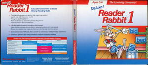 【The Learning Company】★Reader Rabbit 1(3-6歳用CD-ROM）