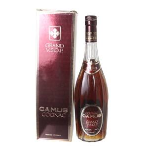 古酒 ブランデー コニャック CAMUS GRAND VSOP カミュ グランドVSOP クリアボトル 700ml 40％ NT 箱あり