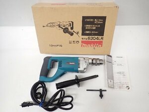 makita マキタ 13mm低速用電動ドリル 6304LR 説明書/元箱付き ∩ 6F263-12