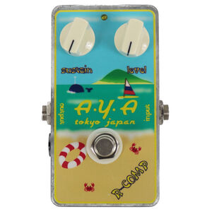 【中古】 コンプレッサー エフェクター A.Y.A tokyo japan R-COMP 2006年製 ギターエフェクター