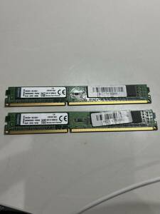 Kingston PC3-12800 KVR16N11S8/4 4GB 2枚合計8GB 