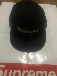 Supreme シュプリーム 12SS ニューエラ NEW ERA National Champions Box Logo ボックスロゴ キャップ ブラック　cap newera