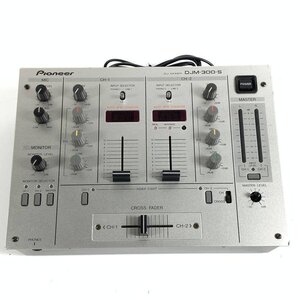 PIONEER パイオニア DJM-300-S DJミキサー DJ機器 出力音確認済★簡易検査品