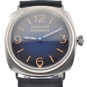 パネライ PANERAI PAM01335 ラジオミール トレ ジョルニ 手巻き メンズ 美品 箱・保証書付き H#131358