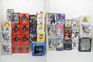 【ほぼ未開封品・34点まとめ】プライズフィギュアセット スーパーマリオ るろうに剣心 鬼滅の刃 クレヨンしんちゃん 他[B049R299]