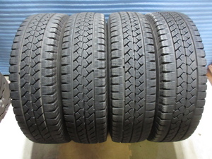 ★2020年式　195/80R15 107/105L ブリヂストン　BLIZZAK VL1　195/80/15　8～9ｍｍ　ハイエース、キャラバン用　4本セット