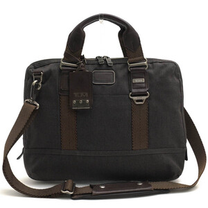 TUMI トゥミ ビジネスバッグ 22610ATH2 Earle Compact Brief アール コンパクトブリーフ Anthracite アンスラサイト A4サイズ収納可 ノー