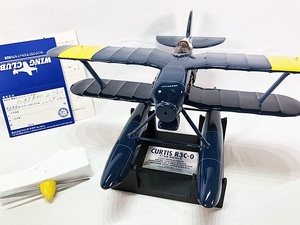 ウイングクラブ　WING CLUB　1/24　紅の豚　カーチス R3C-0　 飛行機模型　同梱不可　1円スタート★S