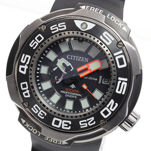 シチズン CITIZEN j210-t023100/BN7020-09E エコ・ドライブ プロフェッショナルダイバー 1000m デイト ソーラー メンズ _846596