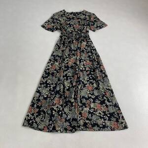 美品　リバティ　ワンピース　LIBERTY PRINTS 花柄 VOIR　13AR 大きいサイズ XL 三陽商会 