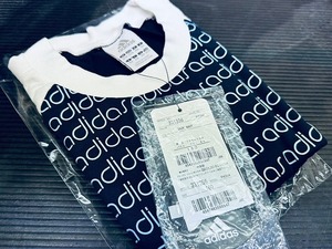 B143★【あと1点】新品未使用品 アディダス adidas Tシャツ ロンT 160センチ ブラック 長袖