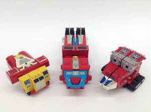 イデオン IDEON 変形ロボ ワンタッチアクション TOMY 超合金 当時物 ビンテージ おもちゃ 変形合体 奈良県発60サイズ（0.S-2）H-24 SS