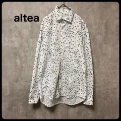 altea  アルテア　長袖シャツ　トップス　総柄