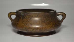 中国美術　銅製　香炉　古銅　香道具　中国古玩　置物　