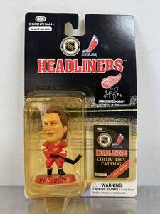 未開封 HEADLINERS フィギュア SERGEI FEDOROV アイスホッケー Detroit Red Wings NHL NHLPA 同梱可能