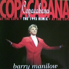 $ BARRY MANILOW / COPACABANA (UK) 名曲　レコード盤 Y56　【二枚目】ダメージあり