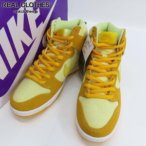 【未使用】NIKE/ナイキ SB DUNK HIGH/ダンクハイ Pineapple パイナップル DM0808-700/26.5 /080