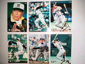 阪神タイガース　99 カルビープロ野球チップス　第二弾　金箔サインパラレルセット　野村克也新庄剛志等