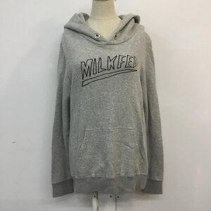 MILKFED. S ミルクフェド パーカー 長袖 Hooded Sweatshirt Hoodie 灰 / グレー / 10060729