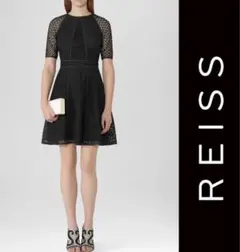 Reiss リースBounty 総レースパネルワンピース　英国キャサリン妃愛用