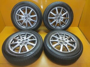 ☆スピスタ☆スタッドレスセット④　マナレイ ユーロスピード　フリード・マツダ　185/65R15　6Ｊ　+52　114.3-5　４本　R151443ST　中古