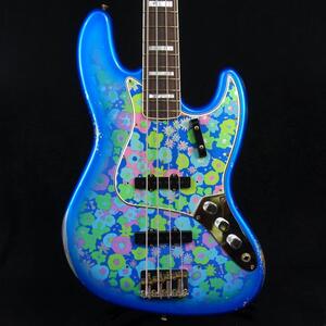 Fender Custom Shop Limited Edition Blue Floral Jazz Bass Relic