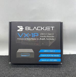 【新品未開封】BLACKJET VX-1P USB 3.1 Gen 2 Media Reader Professional media reader for AJA pak media 現状品 u6223